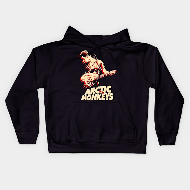 ARCTIC MONKEYS MERCH VTG Kids Hoodie by jjava4028